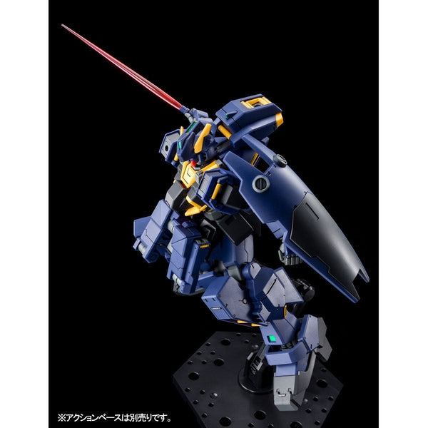 P-Bandai HG 1/144 Gundam TR-1 [Hazel OWSLA] action pose with weapon.  2