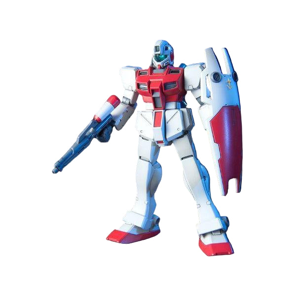 Bandai 1/144 HGUC RGM-79 GS GM Command Space front on view.