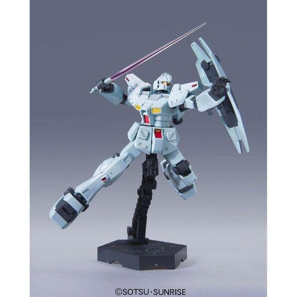 Bandai 1/144 HGUC GM Custom action pose