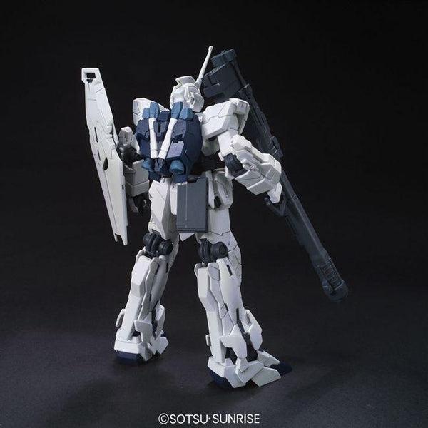 Bandai 1/144 HGUC RX-0 Unicorn Gundam (Unicorn Mode) rear view