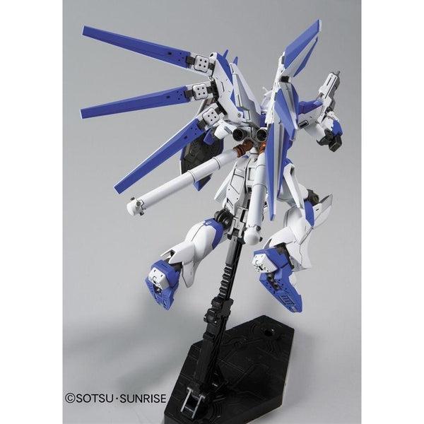 Bandai 1/144 HGUC RX-93-v2 Hi Nu Gundam rear view action pose