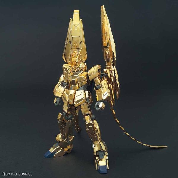 Bandai 1/144 HGUC Gundam Unicorn 03 Phenex Unicorn Mode (Narrative Ver.) front on pose