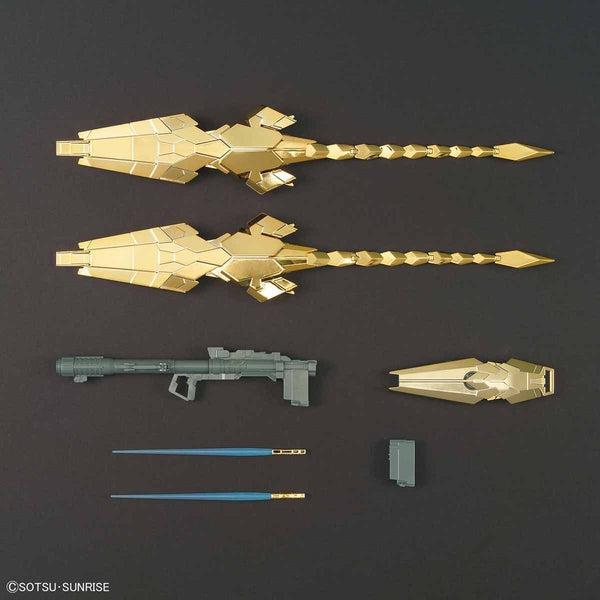 Bandai 1/144 HGUC Gundam Unicorn 03 Phenex Unicorn Mode (Narrative Ver.) included accessories