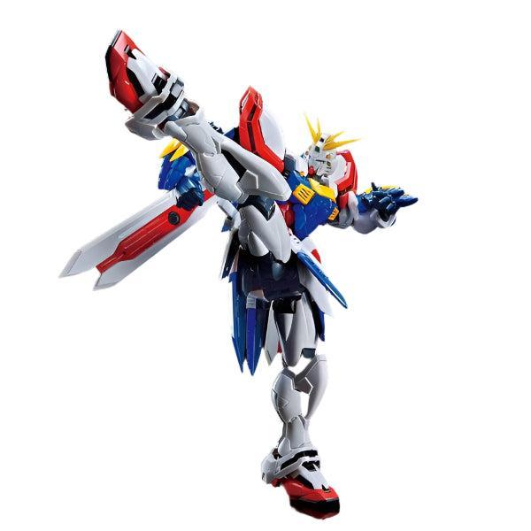 Bandai 1/100 HiRM God Gundam kicking