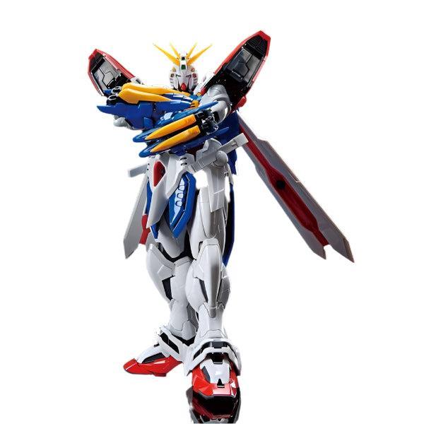 Bandai 1/100 HiRM God Gundam action pose 1