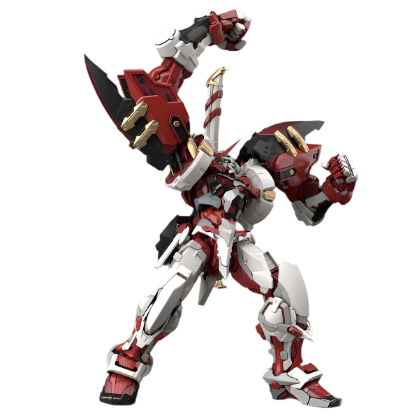 Bandai 1100 HiRM Gundam Astray Red Frame Powered Red action pose 1