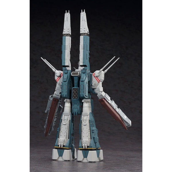 Hasagawa 1/4000 Macross Forced Attack TypeW/ Prometheus & Daedalus rear view.