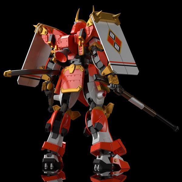 Kotobukiya 1/100 Frame Arms Shingen rear view.