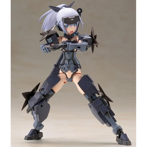 Kotobukiya 1/100 Frame Arms Girl Jinrai Indigo Ver (Reissue) wide stance