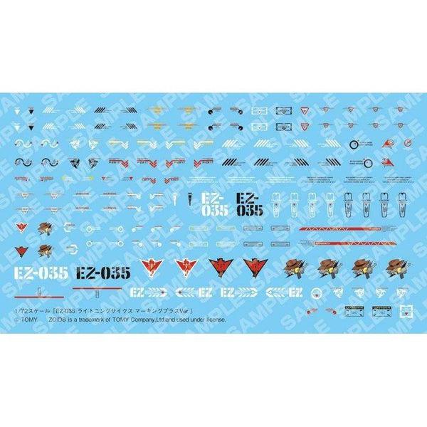 Kotobukiya 1/72 HMM Zoids EZ-035 Lightning Saix Markings Plus Ver. included decals