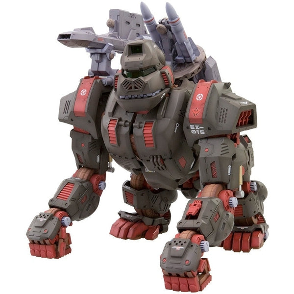 Kotobukiya HMM Zoids Iron Kong Marking Plus Ver front on view.