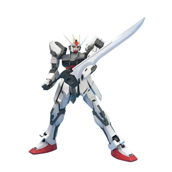 Bandai 1/100 MG Strike Gundam + IWSP with weapon