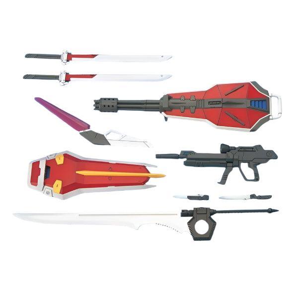 Bandai 1/100 MG Strike Gundam + IWSP included weapons