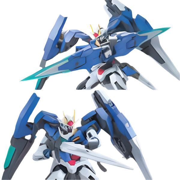Bandai 1/100 MG 00 Gundam Seven Sword/G Side Pose 3