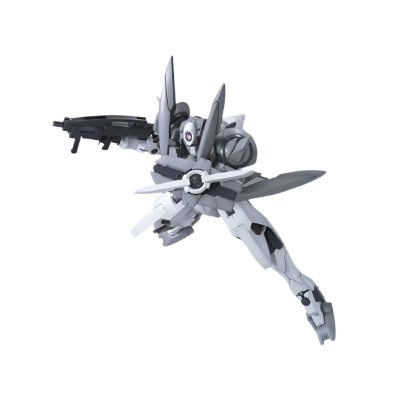 Bandai 1/100 MG GN-X action pose with weapon.  2