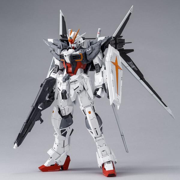 P-Bandai 1/100 MG Ex Impulse Gundam front on view.