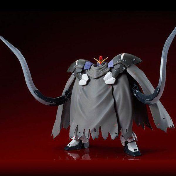 PRE-ORDER P-Bandai MG 1/100 Gundam Sandrock Custom EW [Reissue] action pose with cloak