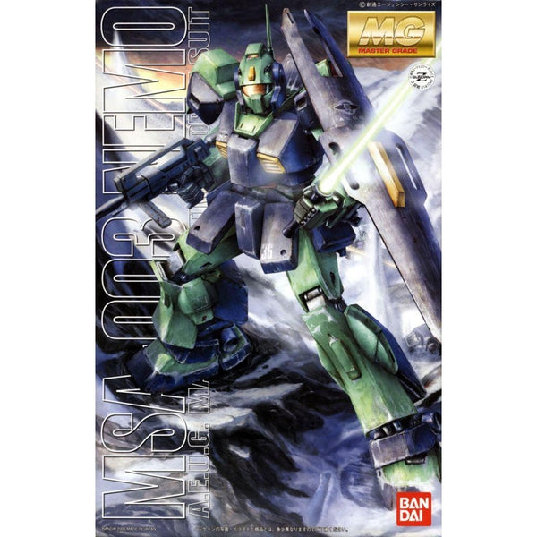 Bandai 1/100 MG Nemo package artwork