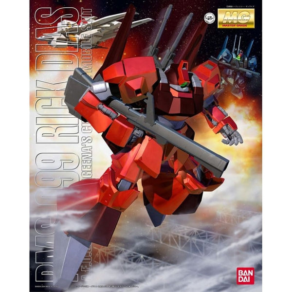 Bandai 1/100 MG Rick Dias Quattro Custom package artwork
