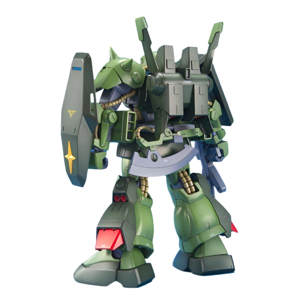 Bandai 1/100 MG RMS-106 Hi-Zack rear view. action pose