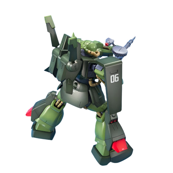 Bandai 1/100 MG RMS-106 Hi-Zack action pose rear view. 2