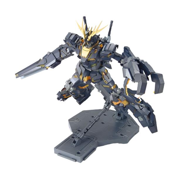 Bandai 1/100 MG Unicorn Gundam 02 Banshee action pose