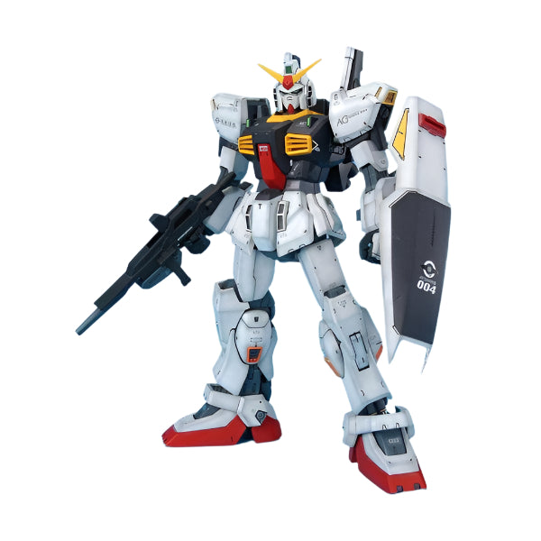 Bandai 1/100 MG RX-178 Gundam Mk.II Ver 2.0 front on view.