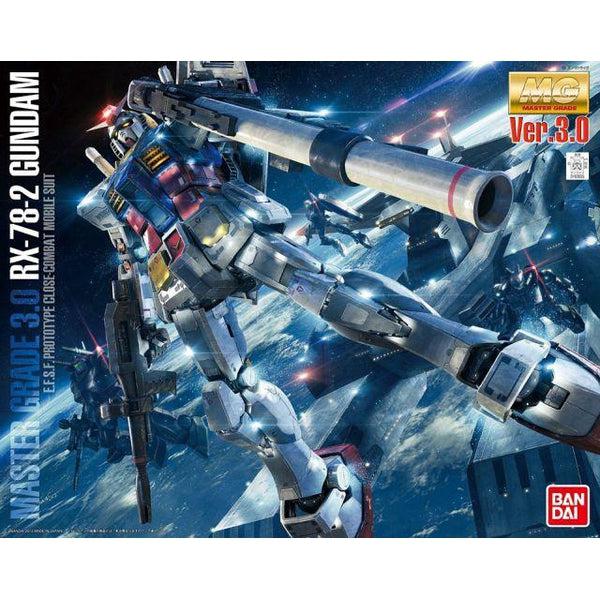 Bandai 1/100 RX-78-2 Gundam Ver 3.0 package artworkGundam Express Australia Bandai 1/100 MG RX-78-2 Gundam Ver 3.0 package artwork