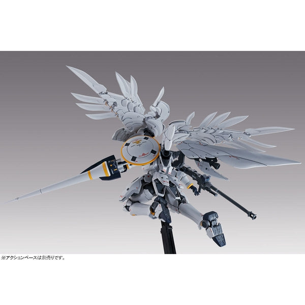 P-Bandai MG 1/100 Tallgeese Fluegel EW action pose side on