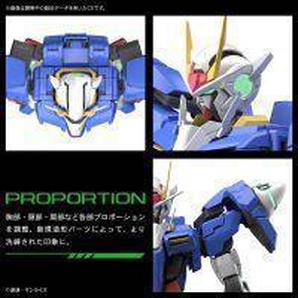 Bandai 1/60 PG 00 Gundam Seven Sword/G Top Down, Close up Head