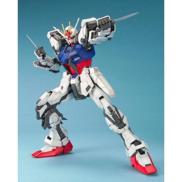 Bandai 1/60 PG Strike Gundam with combat knives