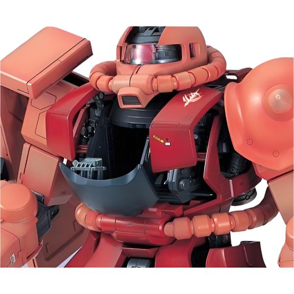 Bandai 1/60 PG MS-06S Zaku II Char Custom cockpit