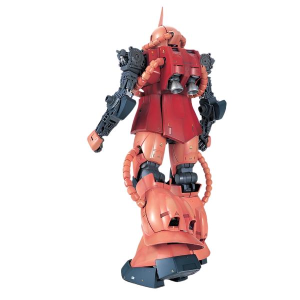 Bandai 1/60 PG MS-06S Zaku II Char Custom rear view 2