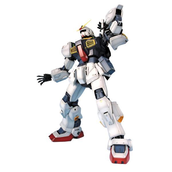 Bandai 1/60 PG RX-78 Gundam Mk-II A.E.U.G reaching behind for weapon
