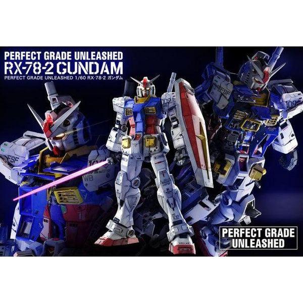 Gundam Express Australia Bandai 1/60 PG Unleashed RX-78-2 Gundam  package artwork