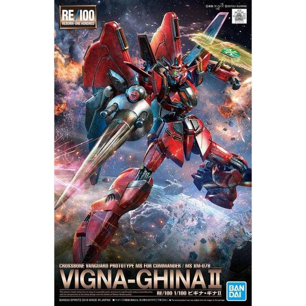 Bandai 1/100 RE XM-07B Vigna Ghina II package art