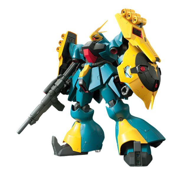 Bandai RE/100 Jagd Doga (Gyunei Guss Custom) front on view.