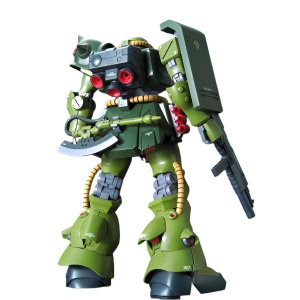 Bandai 1/100 RE MS-06FZ Zaku II Kai rear view