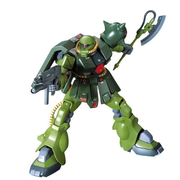 Bandai 1/100 RE MS-06FZ Zaku II Kai action pose 1