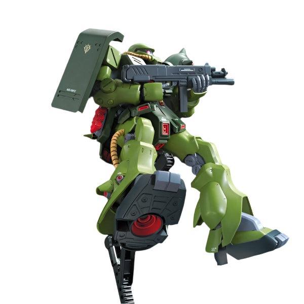 Bandai 1/100 RE MS-06FZ Zaku II Kai on action base