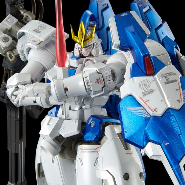 P-Bandai RG 1/144 Tallgeese III Titanium Finish close up