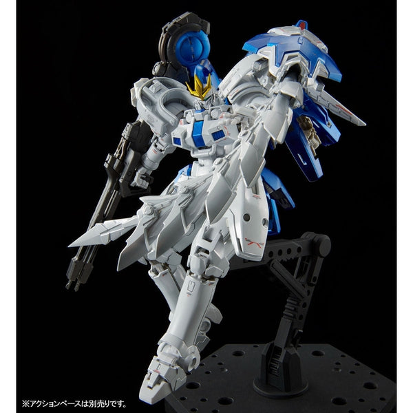 P-Bandai RG 1/144 Tallgeese III Titanium Finish action pose