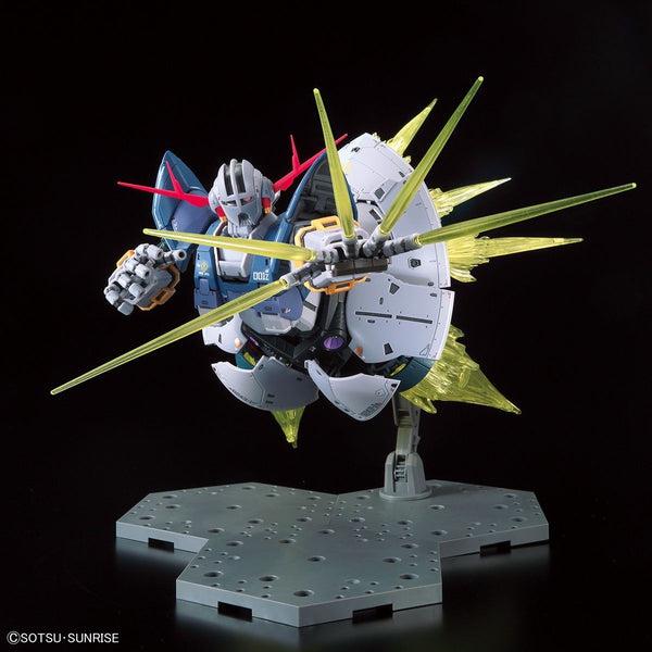Bandai 1/144 RG Last Shooting Zeong and Effect Set action pose with beam saberweapons