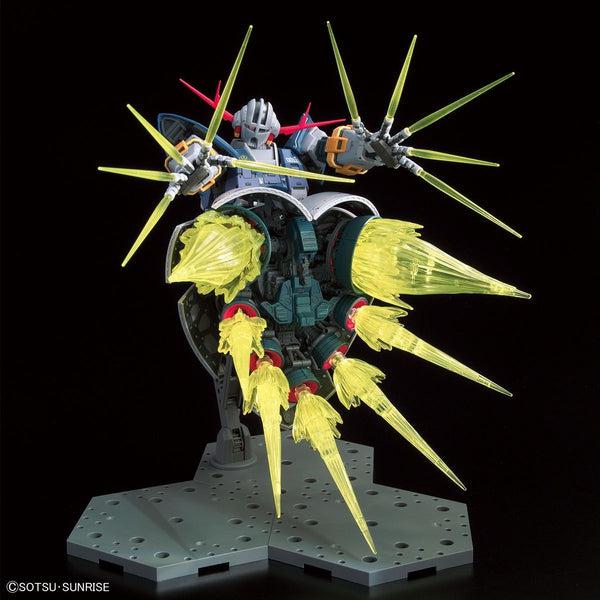 Bandai 1/144 RG Last Shooting Zeong and Effect Set action pose 2