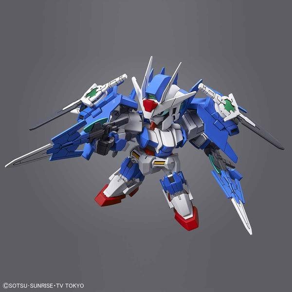 Bandai SD Gundam Cross Silhouette OO Diver Ace action pose 2