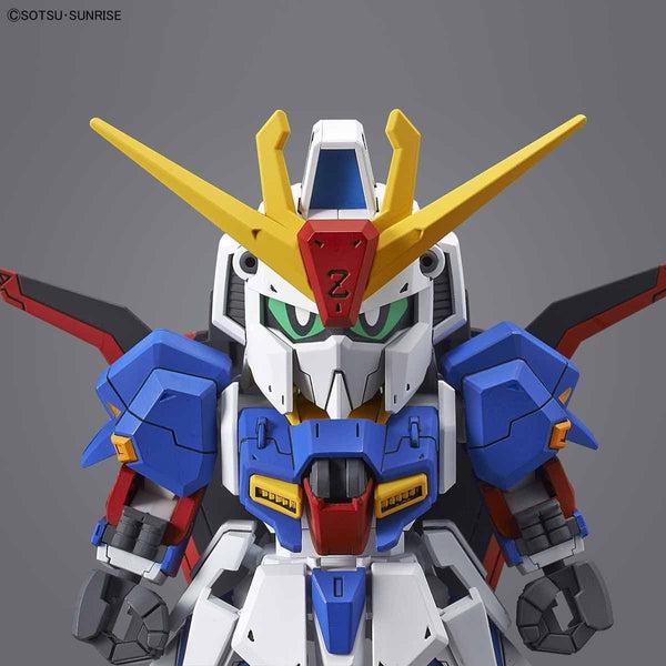 Bandai SD Gundam Cross Silhouette Zeta Gundam close up front on