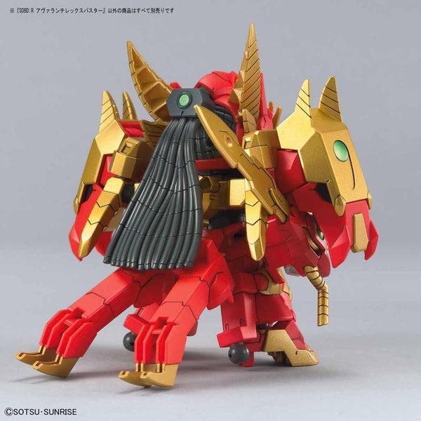 Bandai 1/144 SDBD:R Avalanche Rex Buster example application rear view fully loaded valkylander