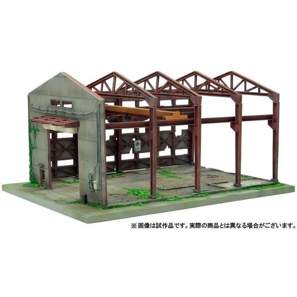 TomyTec 1/144 Dio-Com Destroyed Factory kit completed