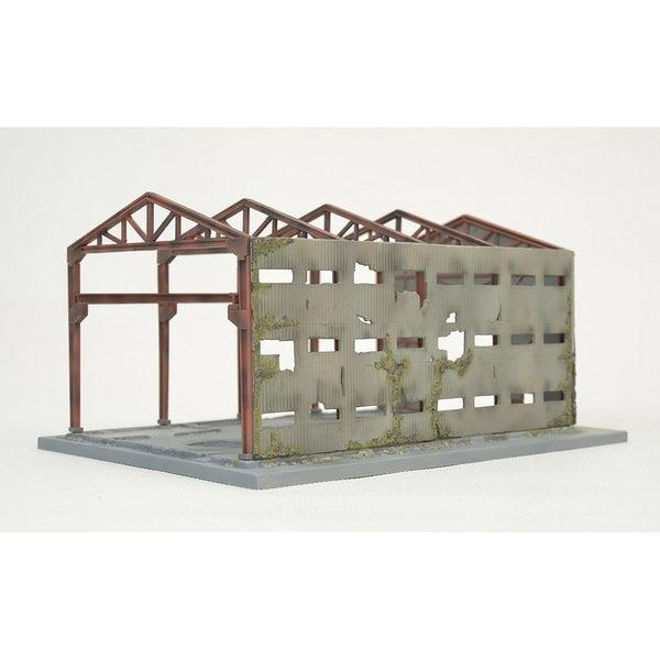 TomyTec 1/144 Dio-Com Destroyed Factory kit damaged side wall